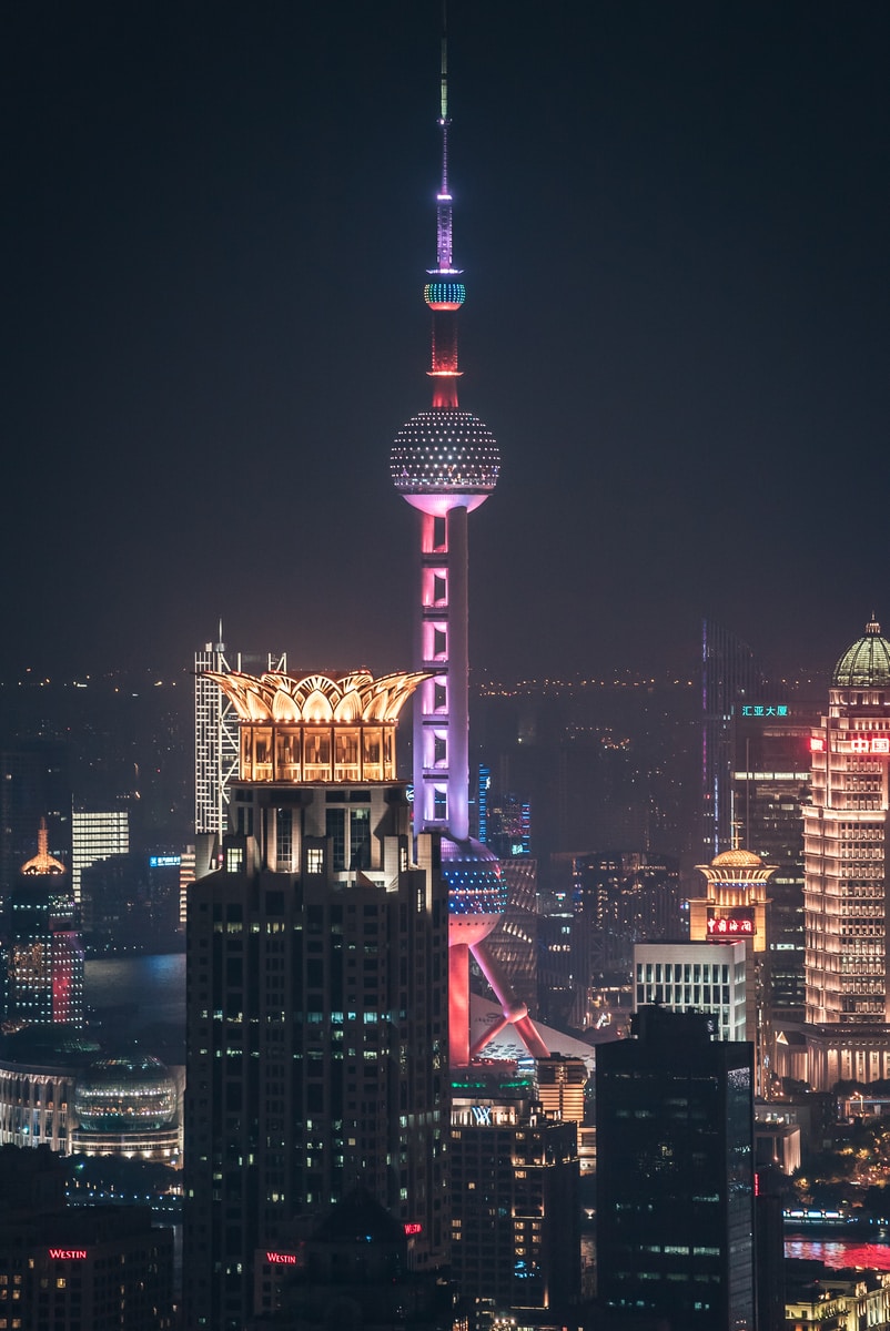 Oriental Pearl Tower, Shanghai China