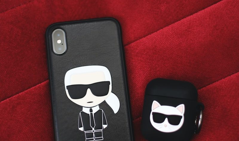 black and white panda iphone case